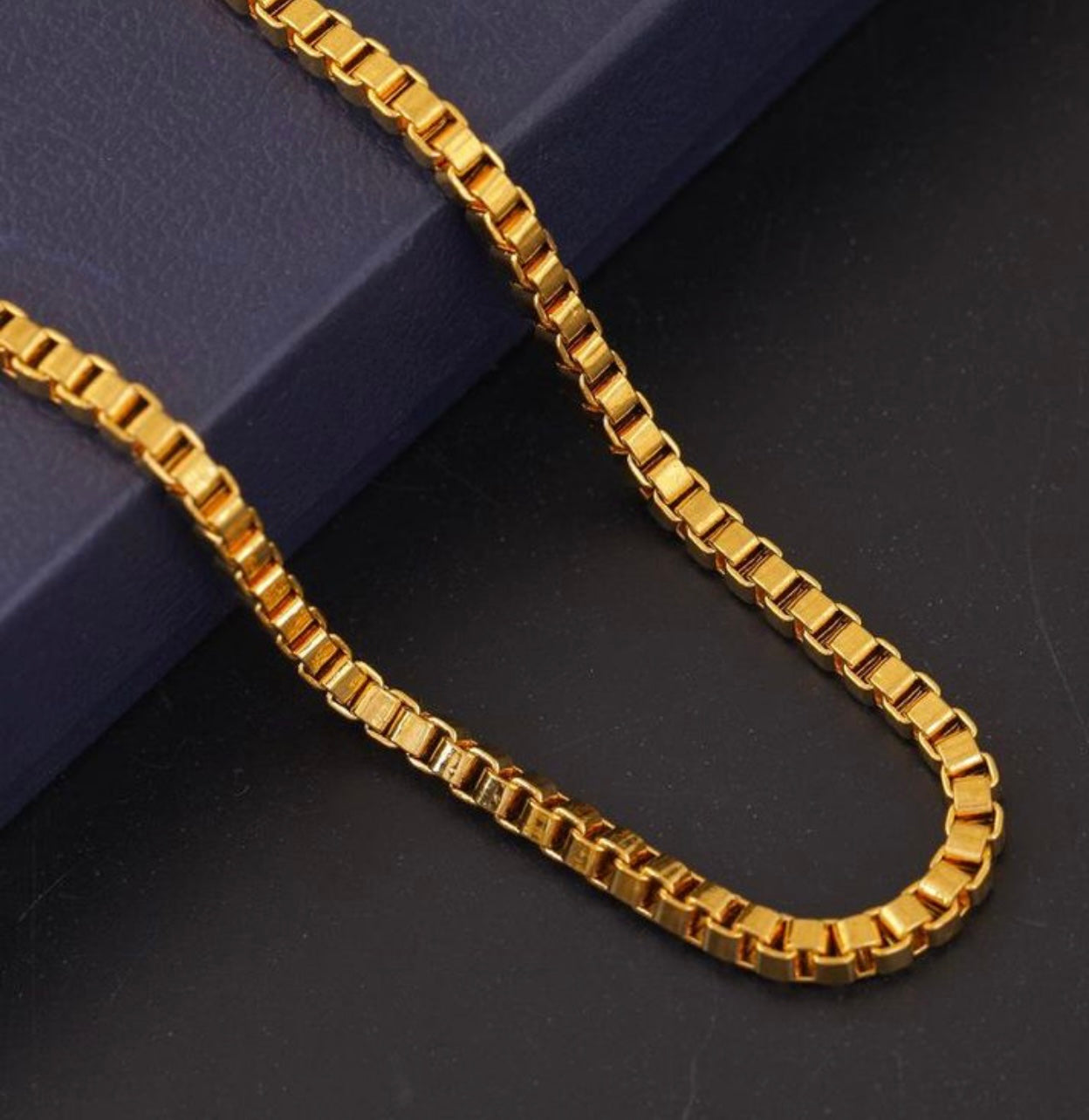 Link Box Gold Chain