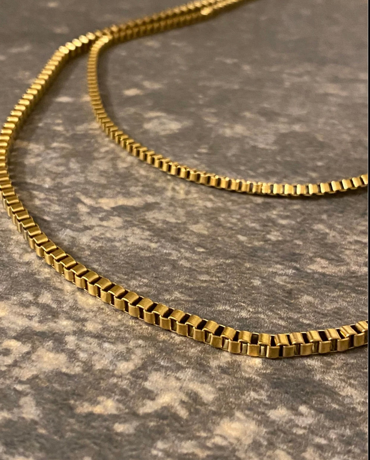 Link Box Gold Chain